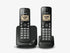 Teléfono Inalámbrico Panasonic 2 Auriculares, Negro (KX-TGC352MEB)